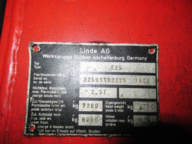LINDE E  25